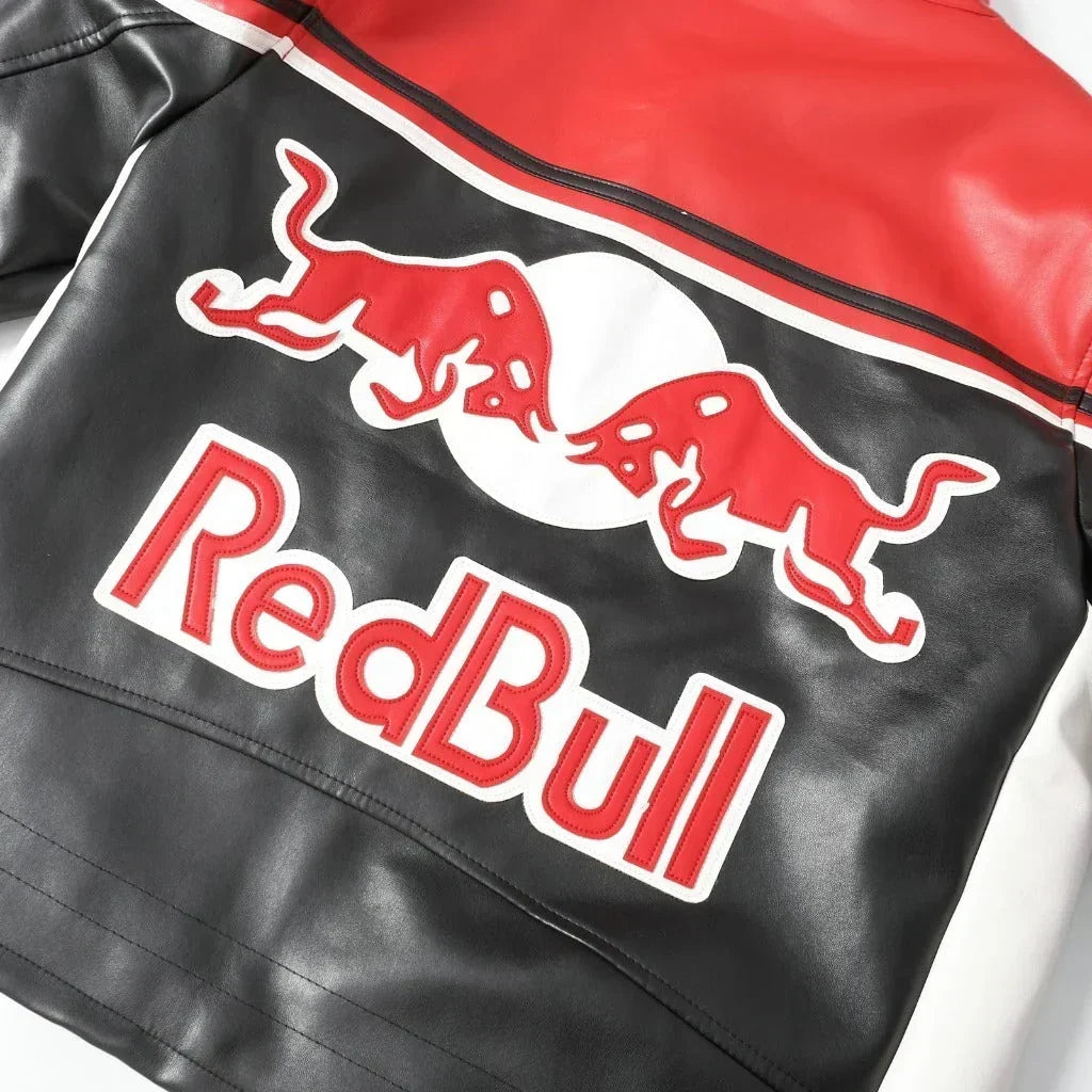 Brex Red Bull Racing Vintage Leather Jacket – Classic Motorsport Edition - racing jacket, view 9 | Brex International