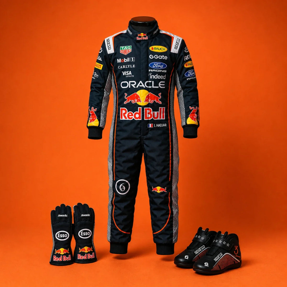 Isack Hadjar 2026 Zandvoort Dutch GP Inspired Race Suit - racing suit, view 2 | Brex International