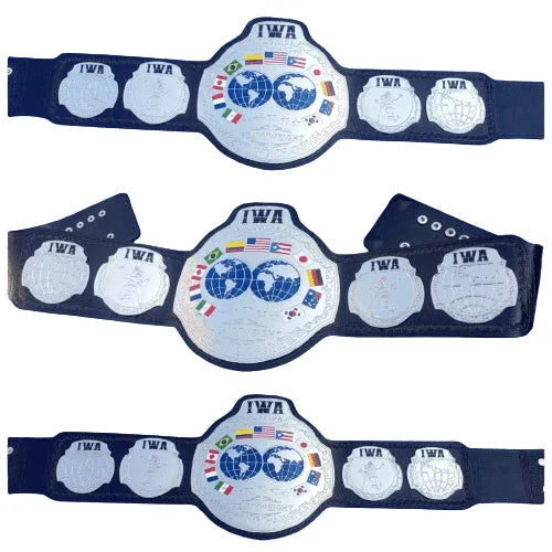 IWA Florida Heavyweight Wrestling Championship Inspired Title Belt - photo 1 of 1 | Brex International