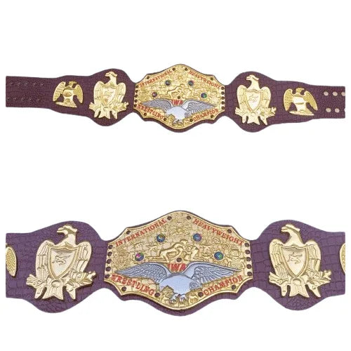 IWA International Mil Mascaras Heavyweight Wrestling Champion Inspired Belt - photo 1 of 1 | Brex International