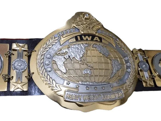 IWA World Junior Jr. Mid Heavyweight Wrestling Champion Inspired Belt - photo 1 of 2 | Brex International