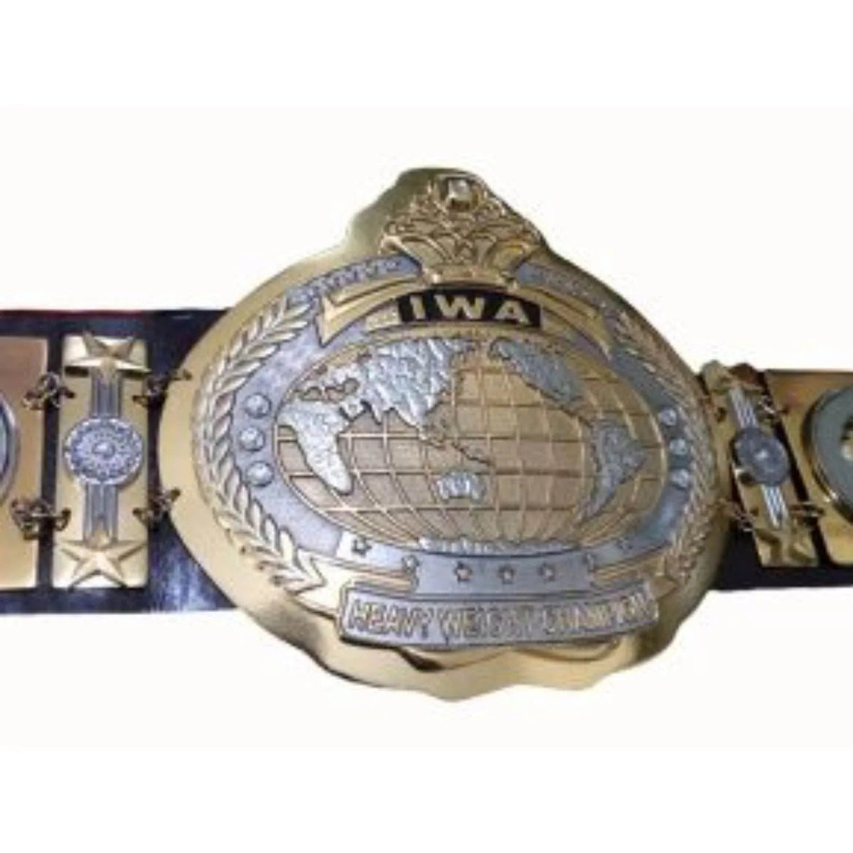 IWA World Junior Jr. Mid Heavyweight Wrestling Champion Inspired Collectible Belt - photo 1 of 1 | Brex International