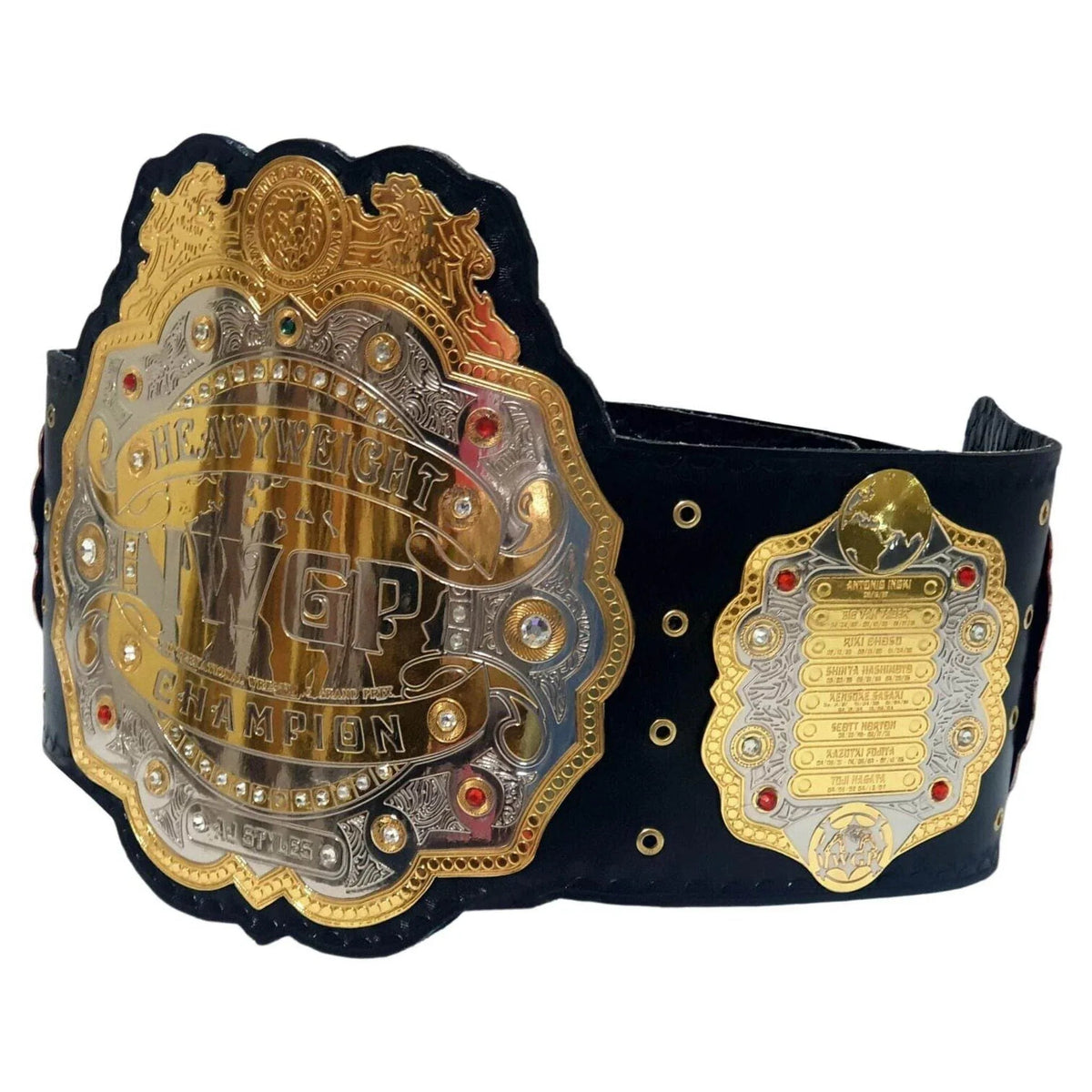 IWGP Heavyweight Wrestling Championship Inspired Collectible Title Belt - photo 3 of 3 | Brex International