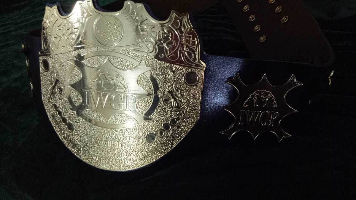 IWGP Heavyweight Wrestling Championship Leather Inspired Belt - photo 3 of 5 | Brex International