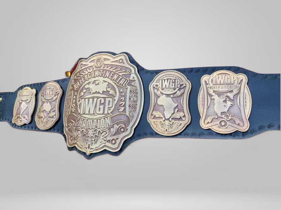 IWGP Intercontinental Wrestling Champion Inspired Belt MVP Montel Vontavious Porter Japan - photo 1 of 1 | Brex International