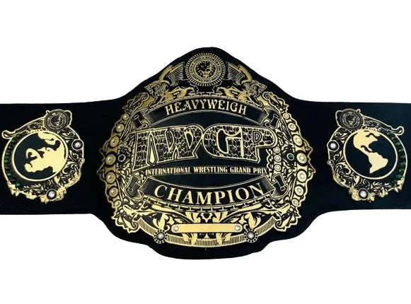 IWGP International Wrestling Grand Prix Championship Inspired Title Belt - photo 1 of 6 | Brex International
