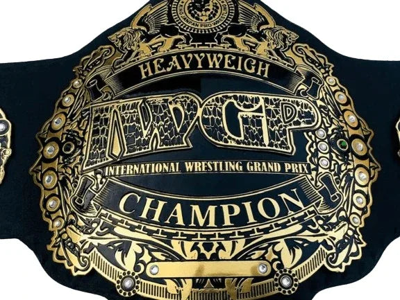 IWGP International Wrestling Grand Prix Championship Inspired Title Belt - photo 2 of 6 | Brex International