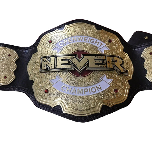 IWGP NEVER Openweight Championship Inspired Collectible Title Belt - photo 1 of 10 | Brex International