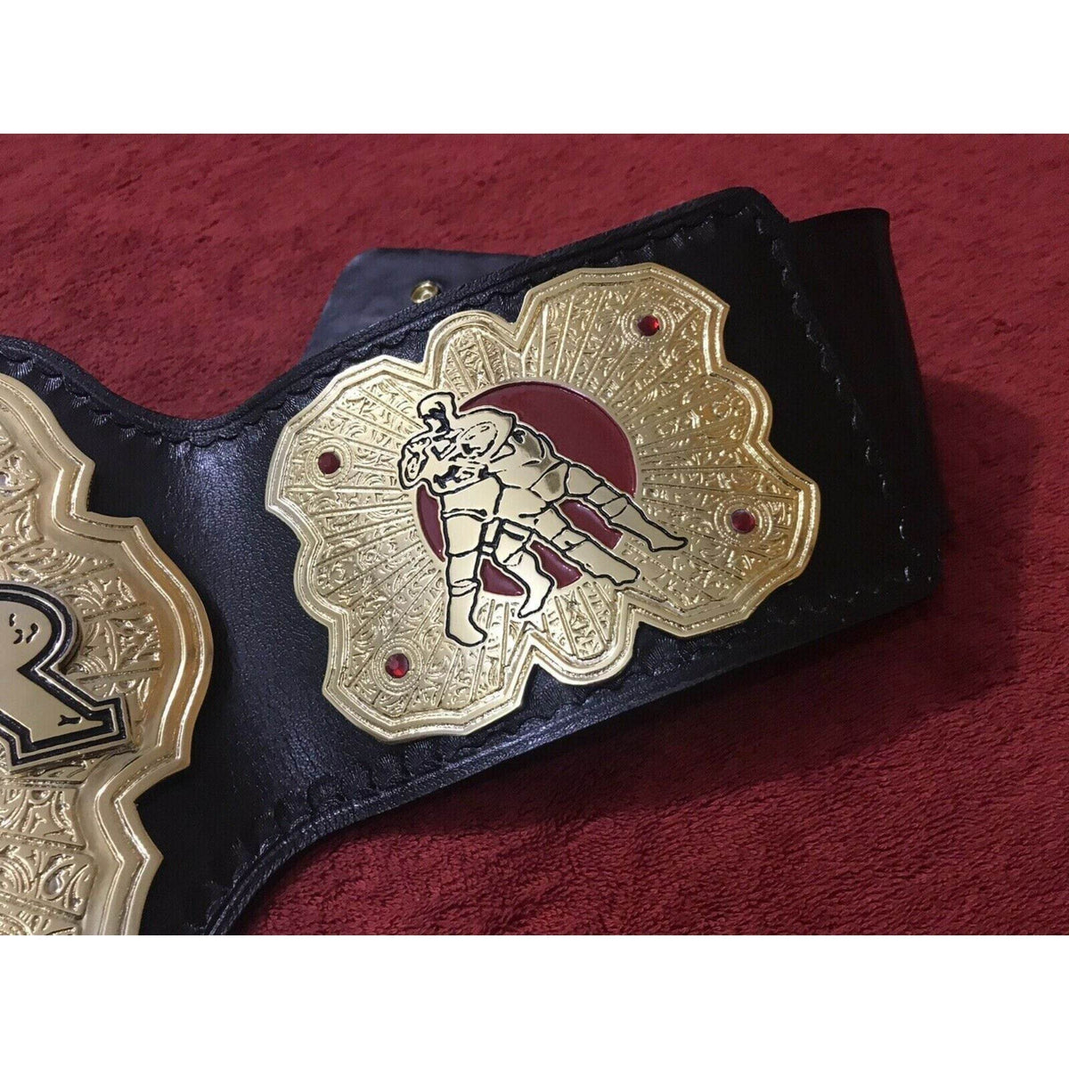IWGP NEVER Openweight Championship Inspired Collectible Title Belt - photo 3 of 10 | Brex International