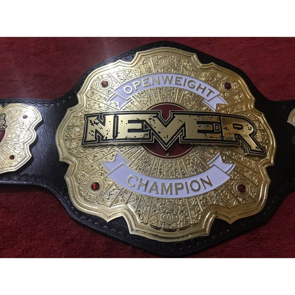 IWGP NEVER Openweight Championship Inspired Collectible Title Belt - photo 8 of 10 | Brex International