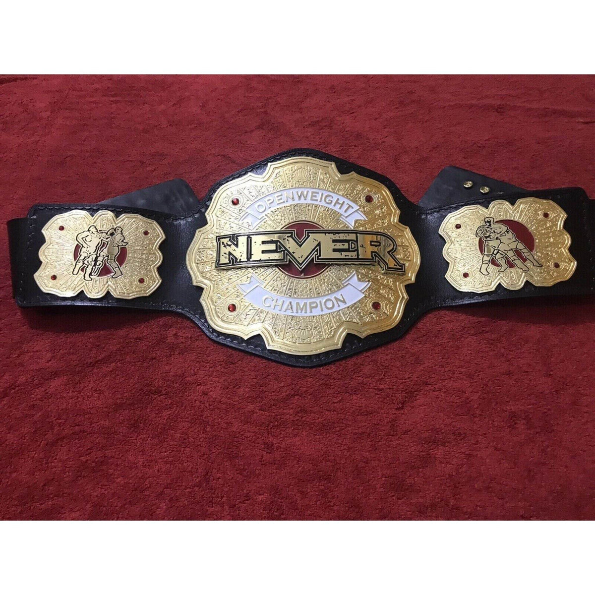IWGP NEVER Openweight Championship Inspired Collectible Title Belt - photo 9 of 10 | Brex International