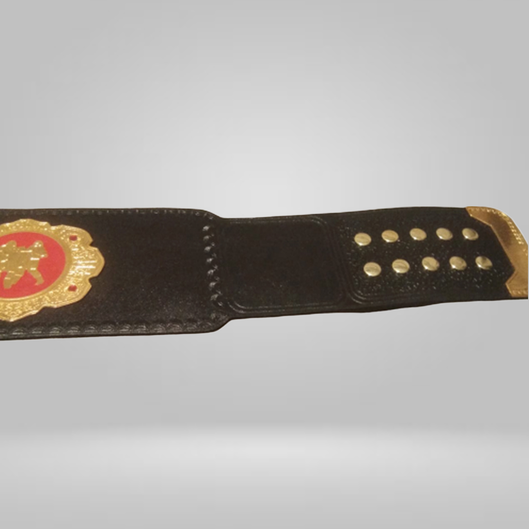 IWGP Open Weight NEVER Six Men Tag Team Wrestling Championship Inspired Belt Replica 2 - photo 2 of 2 | Brex International
