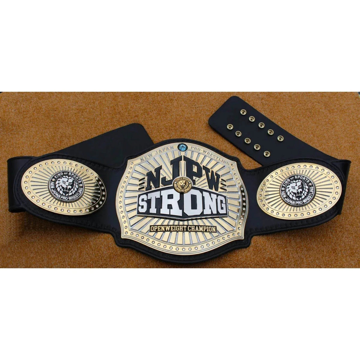 IWGP Strong Openweight Championship Inspired Collectible Title Belt - photo 4 of 6 | Brex International