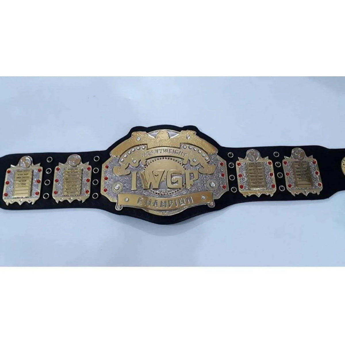IWGP V3 Wrestling Heavyweight Championship Inspired Collectible Title Belt - photo 4 of 4 | Brex International