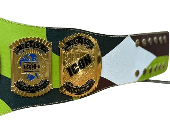 Jay Briscoe ROH World Heavyweight Championship Wrestling Inspired Title Belt - photo 4 of 5 | Brex International