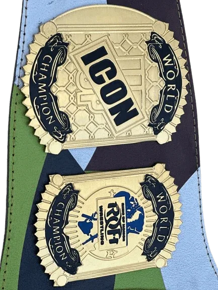 Jay Briscoe ROH World Heavyweight Championship Wrestling Inspired Title Belt - photo 5 of 5 | Brex International
