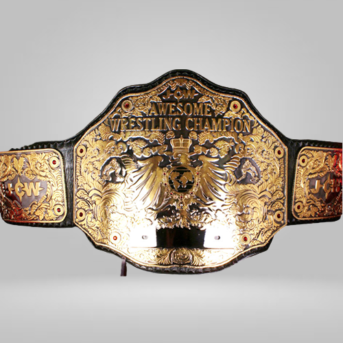 JCW Awesome Wrestling Championship Inspired Belt - photo 1 of 2 | Brex International