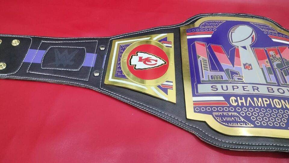 Kansas City Chiefs Edition Super Bowl LVIII Champions Legacy Inspired Title Belt - photo 2 of 8 | Brex International