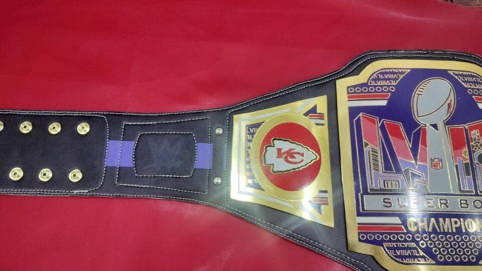 Kansas City Chiefs Edition Super Bowl LVIII Champions Legacy Inspired Title Belt - photo 5 of 8 | Brex International