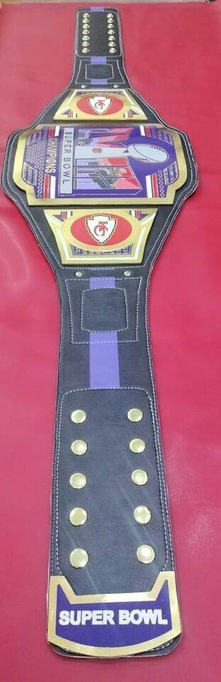 Kansas City Chiefs Edition Super Bowl LVIII Champions Legacy Inspired Title Belt - photo 7 of 8 | Brex International
