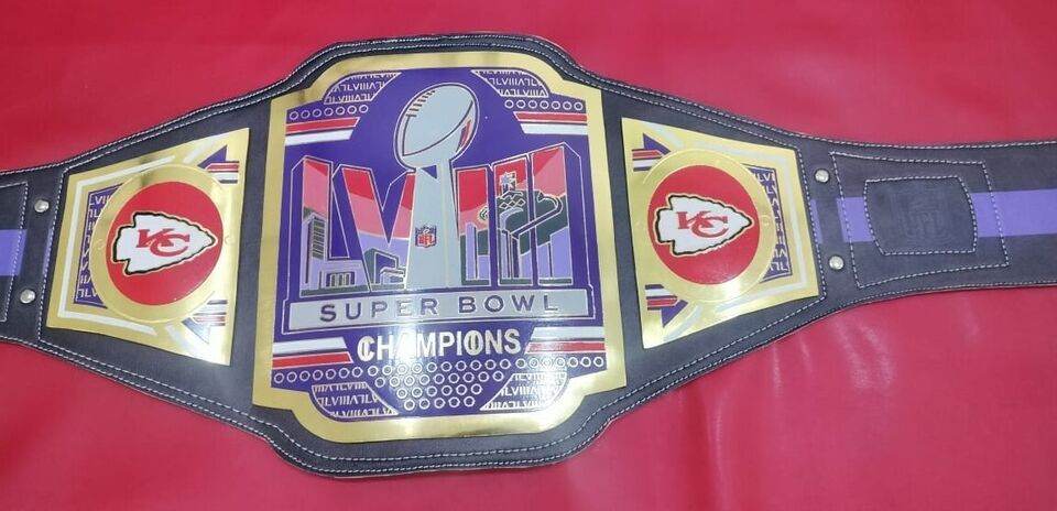 Kansas City Chiefs Edition Super Bowl LVIII Champions Legacy Inspired Title Belt - photo 8 of 8 | Brex International