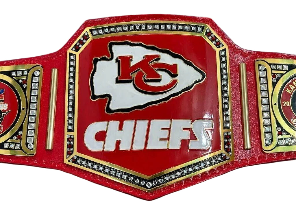 Kansas City Chiefs Super bowl Football NFL Championship Inspired Belt - photo 1 of 7 | Brex International