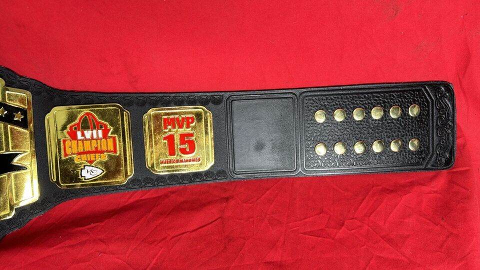 Kansas City Chiefs Super Bowl LVIII Champions NFL Championship Inspired Belt - photo 7 of 7 | Brex International