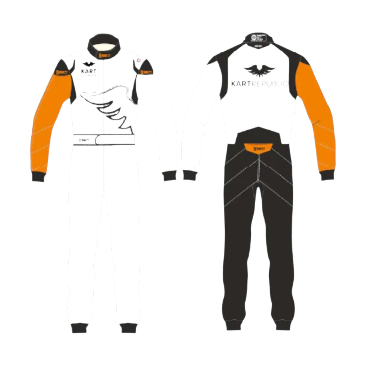 Kart Republic Team Freem Go Kart Racing Driver Suit - go-kart racing suit, view 3 | Brex International