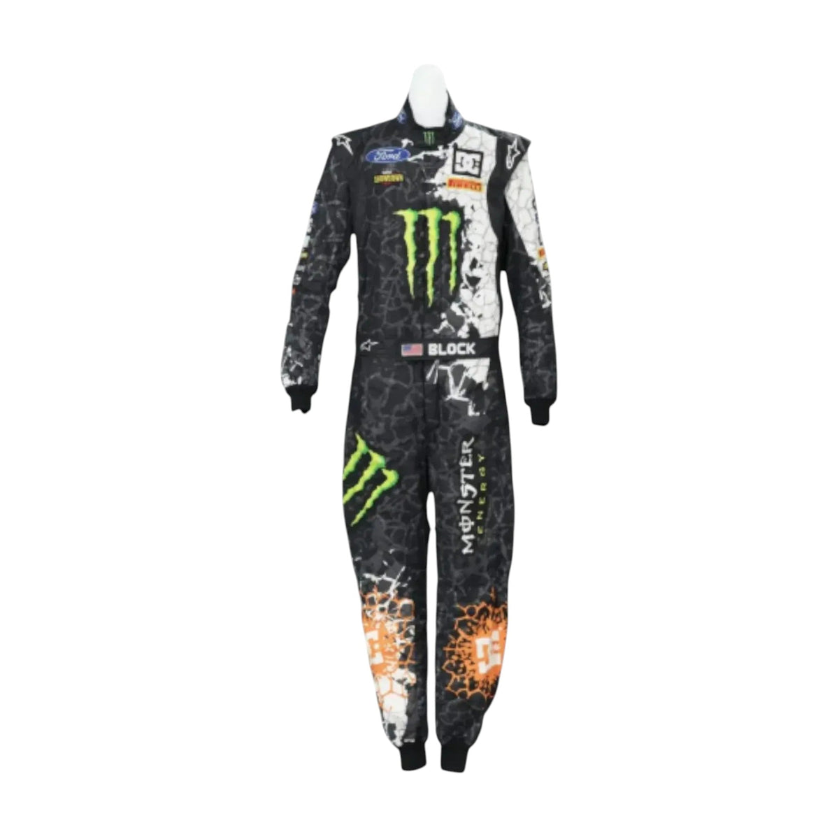 Ken Block 2012 Monster Energy Go Kart Race Suit - go-kart racing suit, view 1 | Brex International