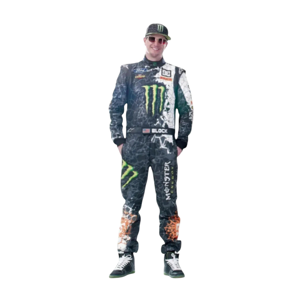Ken Block 2012 Monster Energy Go Kart Race Suit - go-kart racing suit, view 2 | Brex International
