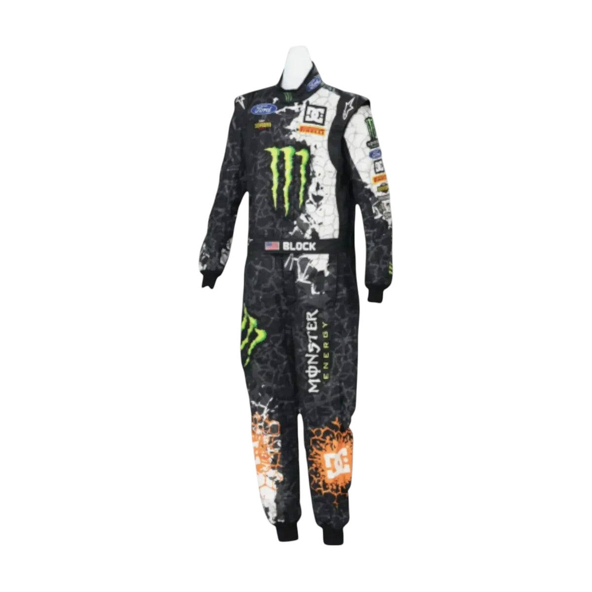 Ken Block 2012 Monster Energy Go Kart Race Suit - go-kart racing suit, view 4 | Brex International