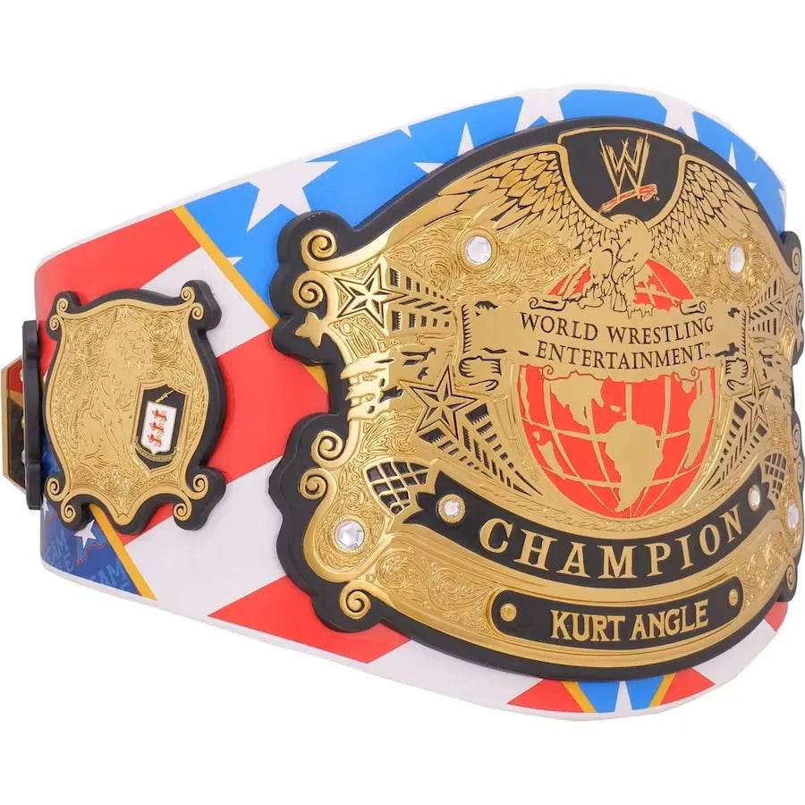 Kurt Angle Signature Series Belt WWE Champion Inspired Title - photo 2 of 6 | Brex International