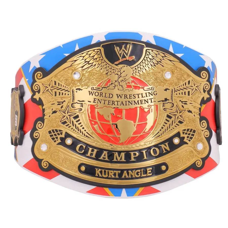 Kurt Angle Signature Series Belt WWE Champion Inspired Title - photo 5 of 6 | Brex International