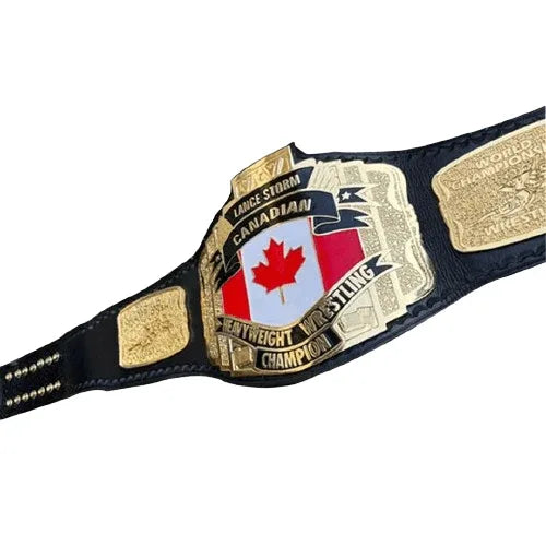 Lance Storm Heavyweight Championship Inspired Title Belt - photo 2 of 3 | Brex International