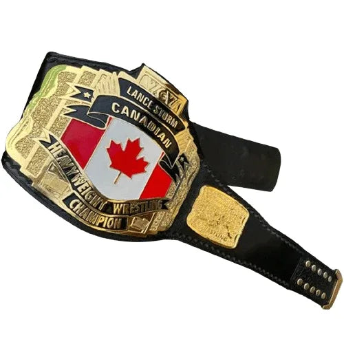 Lance Storm Heavyweight Championship Inspired Title Belt - photo 3 of 3 | Brex International