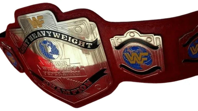 Lightweight WWF Wrestling Championship Inspired Collectible Title Belt - photo 3 of 7 | Brex International