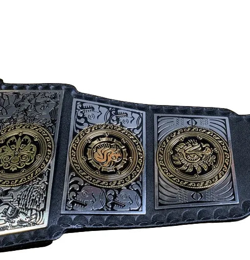 LUCHA Underground Gift of the God Championship Inspired Title Belt - photo 3 of 6 | Brex International