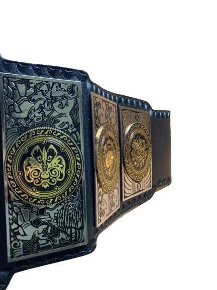 LUCHA Underground Gift of the God Championship Inspired Title Belt - photo 4 of 6 | Brex International