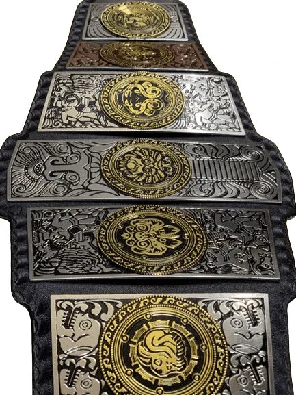 LUCHA Underground Gift of the God Championship Inspired Title Belt - photo 5 of 6 | Brex International