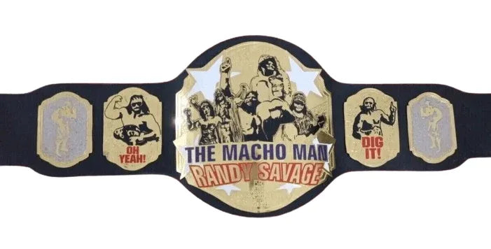 Macho Man Randy Savage Championship Title Belt Inspired - photo 1 of 3 | Brex International