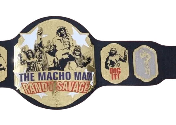 Macho Man Randy Savage Championship Title Belt Inspired - photo 3 of 3 | Brex International