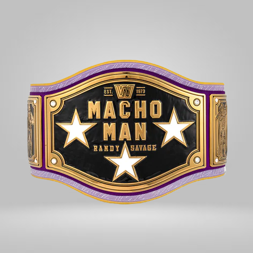 Macho Man Randy Savage Legacy Wrestling Championship Collector’s Inspired Title Belt - photo 1 of 4 | Brex International