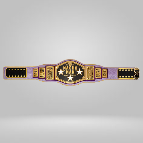 Macho Man Randy Savage Legacy Wrestling Championship Collector’s Inspired Title Belt - photo 4 of 4 | Brex International