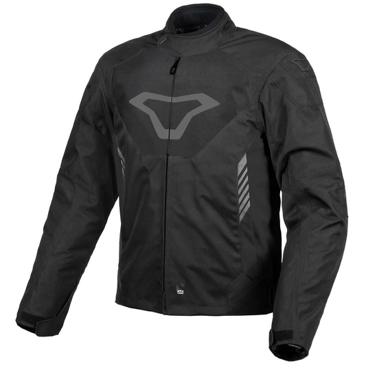 Macna Tazar Textile Jacket - Black - Macna motorcycle jacket, view 1
