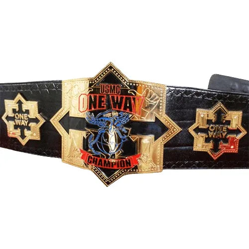 Marine’s ONE WAY Championship Inspired Title Belt - photo 1 of 2 | Brex International