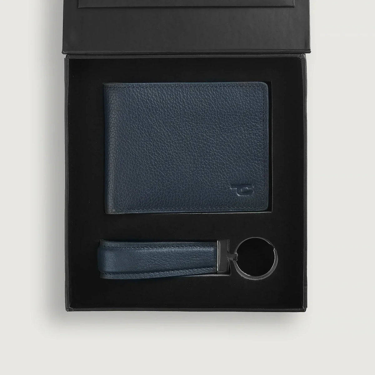 Brex Marvin Blue Leather Gift Set - blue leather gift set, view 2
