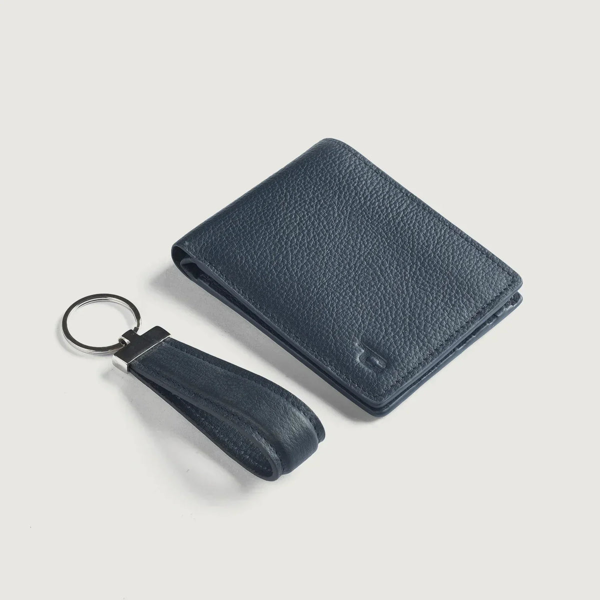 Brex Marvin Blue Leather Gift Set - blue leather gift set, view 4