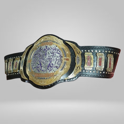 Matt and Jeff Hardy Broken Tag Team Wrestling Championship Inspired Belts - photo 2 of 2 | Brex International