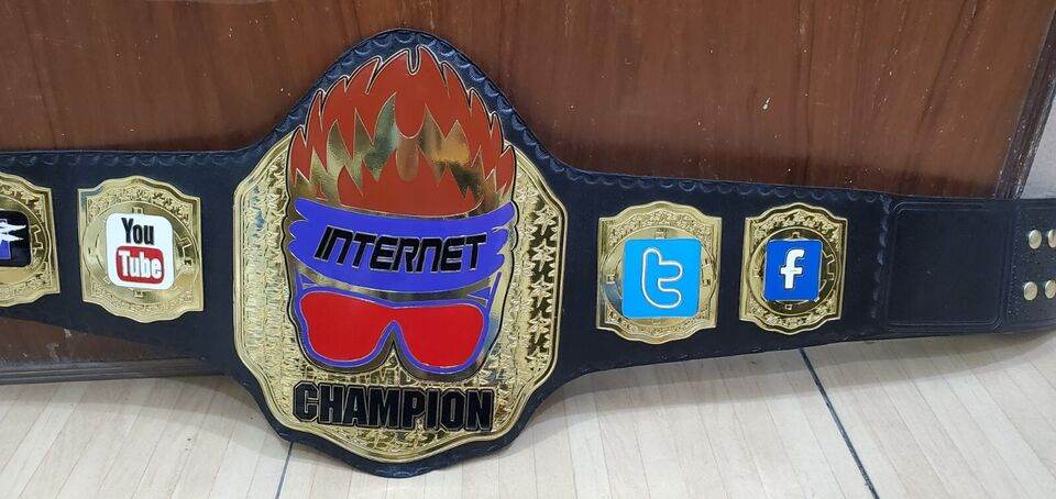 Matt Cardona Internet Champion Inspired Belt - photo 5 of 6 | Brex International