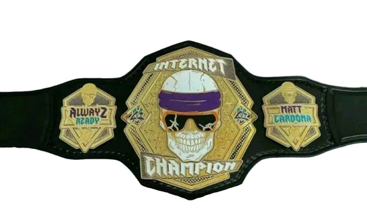 Matt Cardona Zack Ryder Internet Champion Inspired Collectible Title Belt - photo 1 of 4 | Brex International
